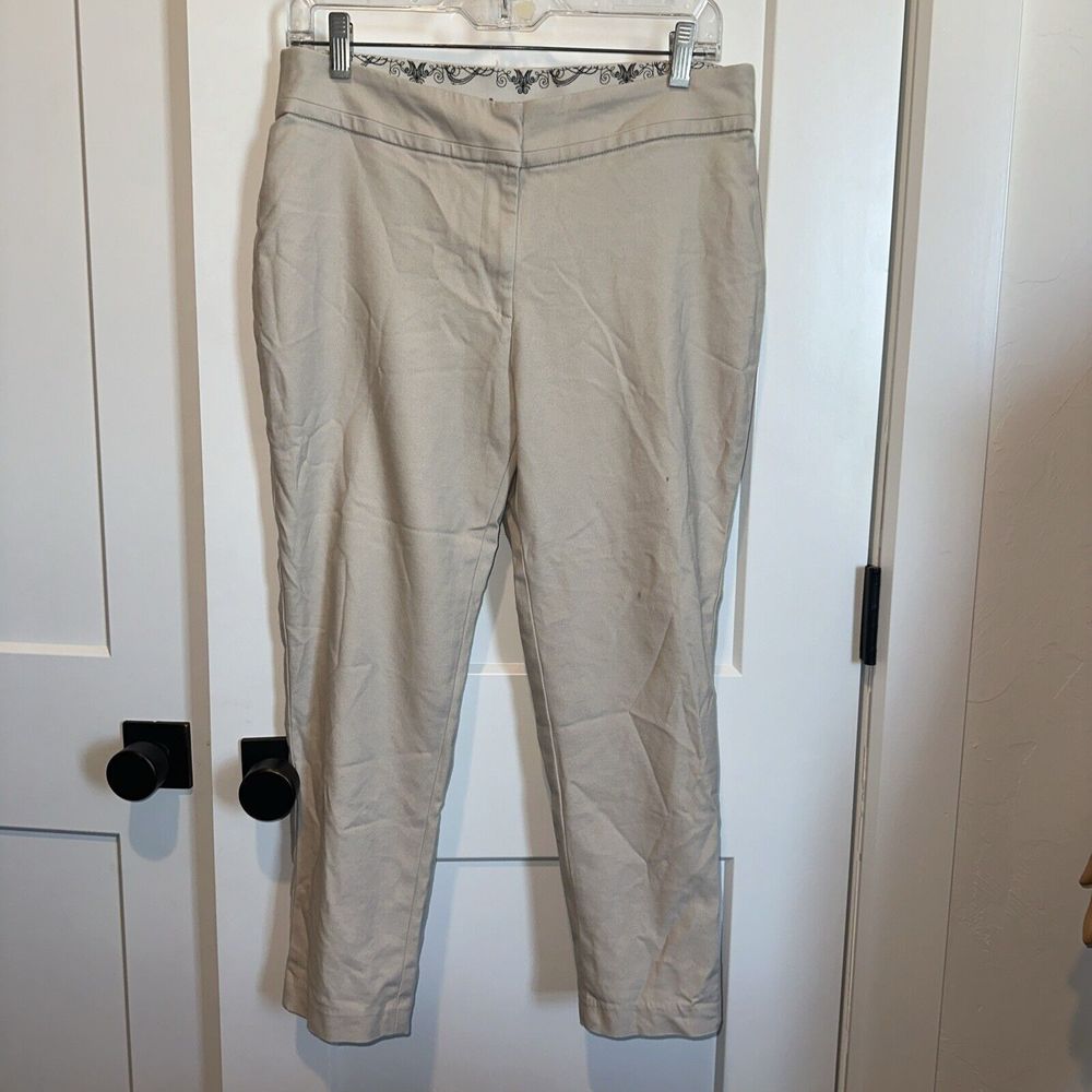 Peter Nygard Cropped Stretch Pant Size 10P